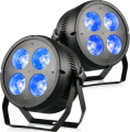 FARO PAR LED STROBO 4x45W RGB DMX512 3CH/7CH DIAMETRO 21cm 220VAC