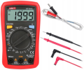 MULTIMETRO DIGITALE PROFESSIONALE CON CAPACIMETRO E TERMOCOPPIA UNI-T