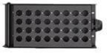 STAGEBOX CONTENITORE CASE IN METALLO 32 POSTI PER XLR JACK PANNELLO