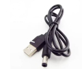 CAVO USB 5V A CONNETTORE DC 5,5X2,5mm 80cm