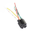 ZOCCOLO CABLATO PER RELE' AUTO 5 CONTATTI 12V