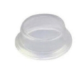 CAPPUCCIO IN GOMMA TRASPARENTE IP64 PER INTERRUTTORE A BILANCIERE TONDO 17mm