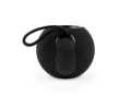 SPEAKER BLUETOOTH 5.3 SFERICO RICARICABILE USB MICROSD TWS EFFETTI LUMINOSI 15W NERO PARTY
