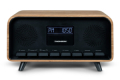 RADIOSVEGLIA VINTAGE EFFETTO LEGNO CON DISPLAY FM BLUETOOTH AUX 30W THOMSON