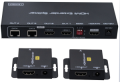 SPLITTER HDMI 1X2 CON EXTENDER SU UN CAVO CAT5e/CAT6, MAX 50MT,1080P 3D,FUNZIONE LOOP OUT, EDID