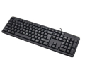 TASTIERA USB QWERTY 142 TASTI NERA ELLIETECH