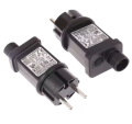 ALIMENTATORE SPINA SCHUKO SIEMENS PRESA 2 PIN IP44 31VDC 6W 180mA (TIPO LUCI NATALE)