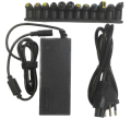 ALIMENTATORE PER NOTEBOOK 45W MAX OUT 9,5V-20V DA 2,25A CON 8 PLUG ADATTATORI IN DOTAZIONE