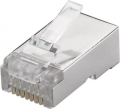 CONNETTORE PLUG RJ45 CAT7 SCHERMATO PASSANTE AWG24 - AWG26