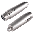 ADATTATORE DA XLR FEMMINA A RCA FEMMINA