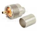 SPINA UHF PL259 A CRIMPARE PER CAVI RG213 50OHM
