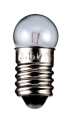 LAMPADINA SFERICA IN VETRO E10 12V 100mA 1,2W