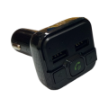 CARICATORE DA AUTO 2xUSB/A 2.0 + TRASMETTITORE FM WIRELESS MICROSD VIVAVOCE 87,5-108MHz