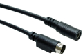 CAVETTO ADATTATORE DA PRESA DC 5,5x2,1mm A SPINA DIN 3 POLI