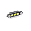 LAMPADINA LED A SILURO 3 SMD 6500K 300LM 12V 36mm