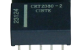 MINI RELE' A DOPPIA BOBINA 2,5VDC-3VDC DPDT 10 PIN 3VDC 70mA CIRTE