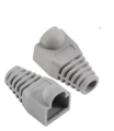 COPRICONNETTORE PER PLUG RJ45 6.2MM GRIGIO SCURO