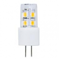 LAMPADA LED G4, 2,0W, Ceramic PC, 300°, 3000K, 12Vac, LM180 RA>80, 14*38mm, BOX