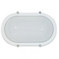 PLAFONIERA A LED OVALE IP65 DA ESTERNO 4000K 180° CREPUSCOLARE 1000LUMEN
