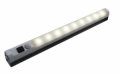 MINI BARRA LED A BATTERIE CON SENSORE PIR 9 LED ROTAZIONE 180°