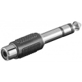 ADATTATORE AUDIO SPINA 6,35MM (3-PIN, STEREO)> PRESA RCA