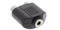 ADATTATORE PRESA JACK 3,5 -2 PRESE RCA