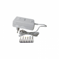 ALIMENTATORE UNIVERSALE 3-12V 1,2 A CON 6 ADATTATORI